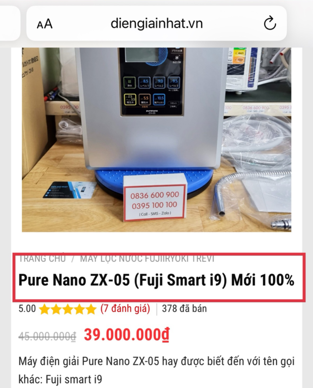 Fuji Medical Việt Nam – Nhà sản xuất thiết bị y tế máy lọc nước ion kiềm, ghế massage