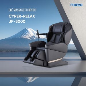Ghế Massage Cao Cấp Thông Minh Fujiiryoki Cyper-Relax JP-3000